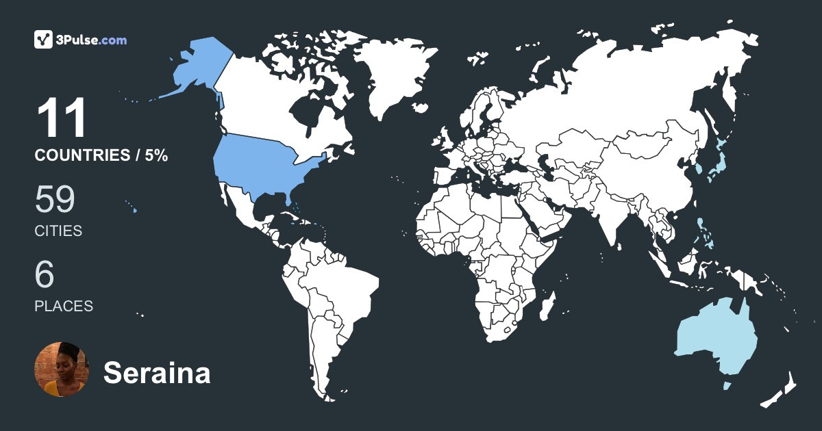 Изображение Карты путешествий Seraina Marie