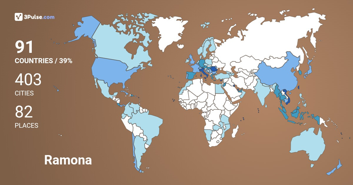 Изображение Карты путешествий Ramona Dinu