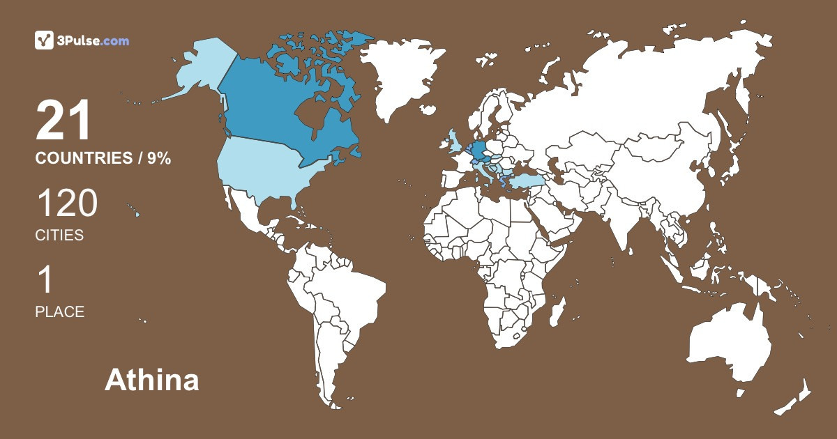 Athina Parasidis's Travel Map Image
