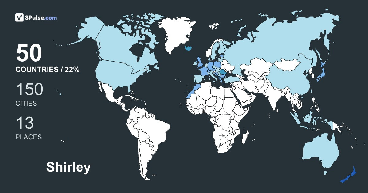 Изображение Карты путешествий Shirley Chan