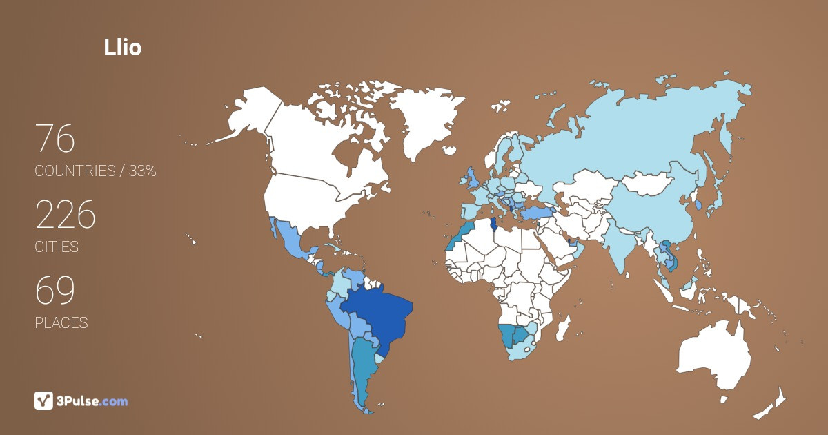 Изображение Карты путешествий Llio da-Cruz