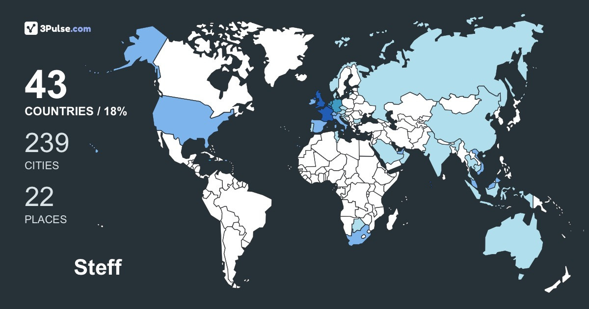 Изображение Карты путешествий Steff Holt