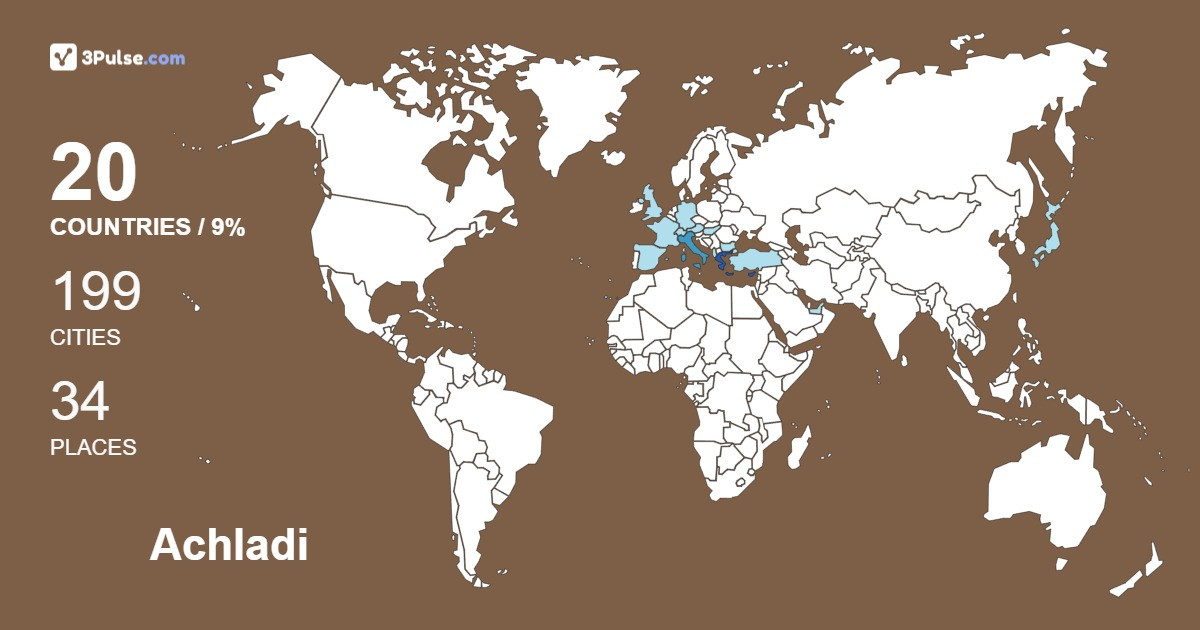 Изображение Карты путешествий Achladi Xrisa