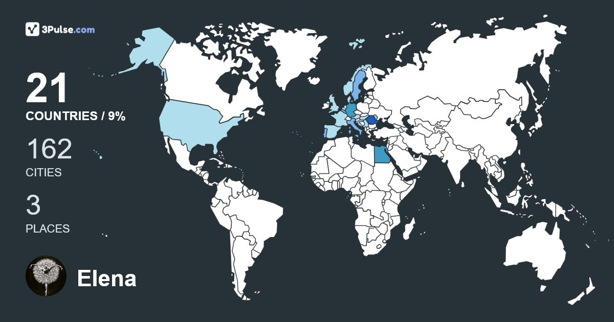Изображение Карты путешествий Elena Parasca