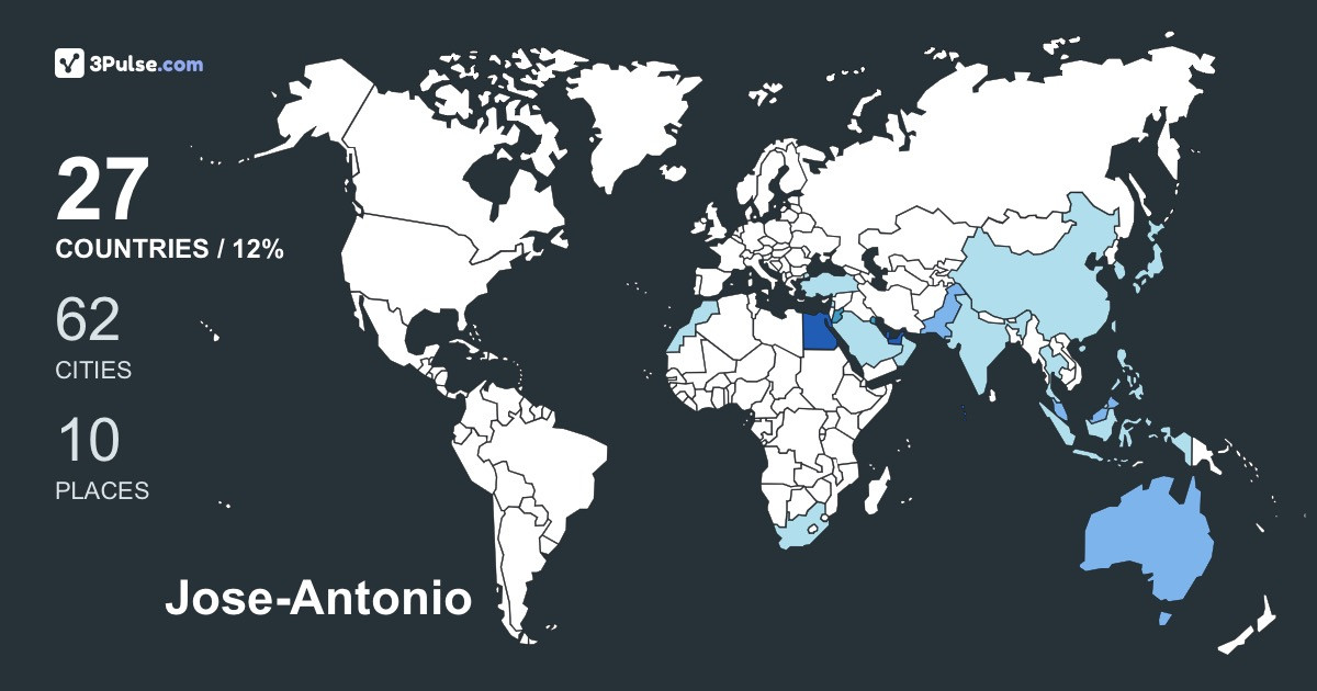 Изображение Карты путешествий Jose-Antonio Lopez-Harnecker