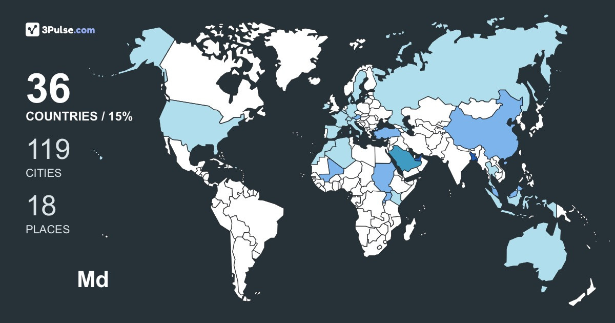 Изображение Карты путешествий Md Minhaz