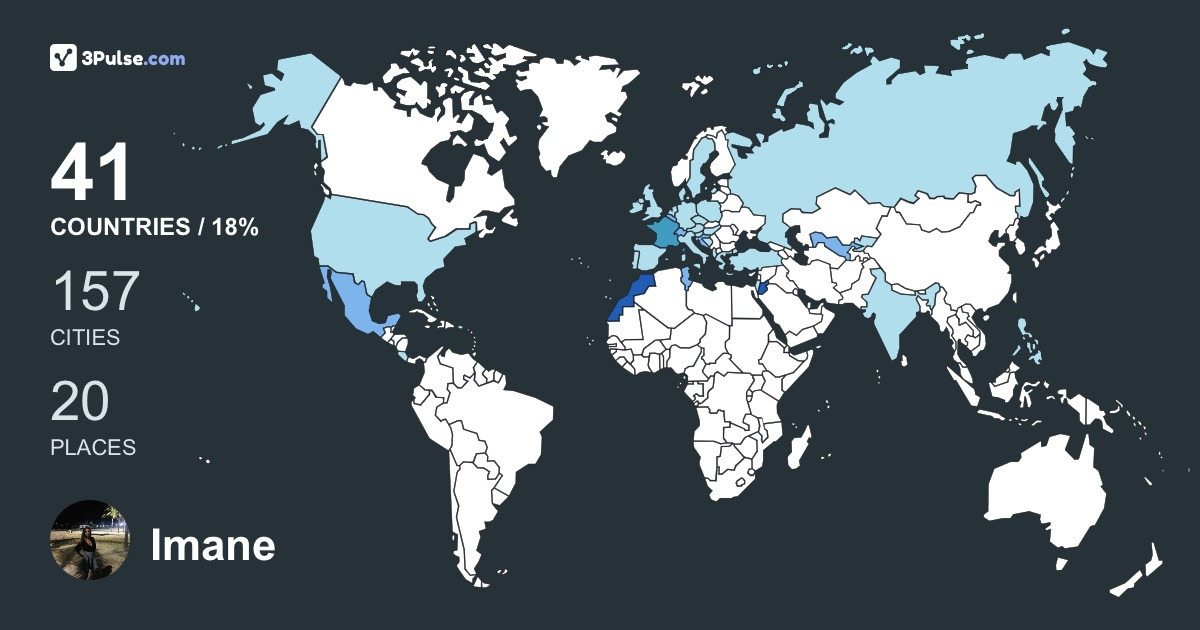 Изображение Карты путешествий Imane