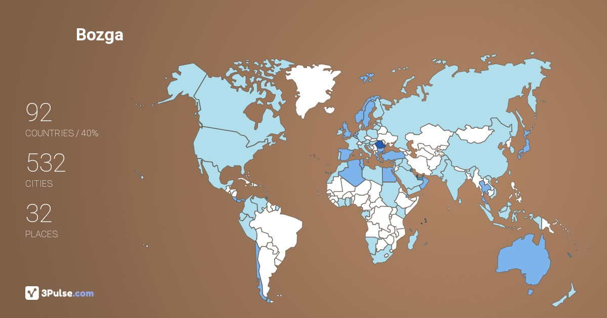 Изображение Карты путешествий Bozga Mircea