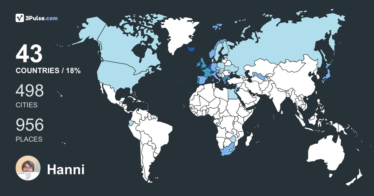Изображение Карты путешествий Hanni Perck
