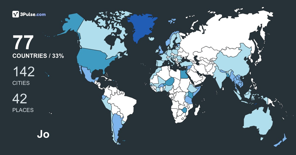 Изображение Карты путешествий Jo Fuller