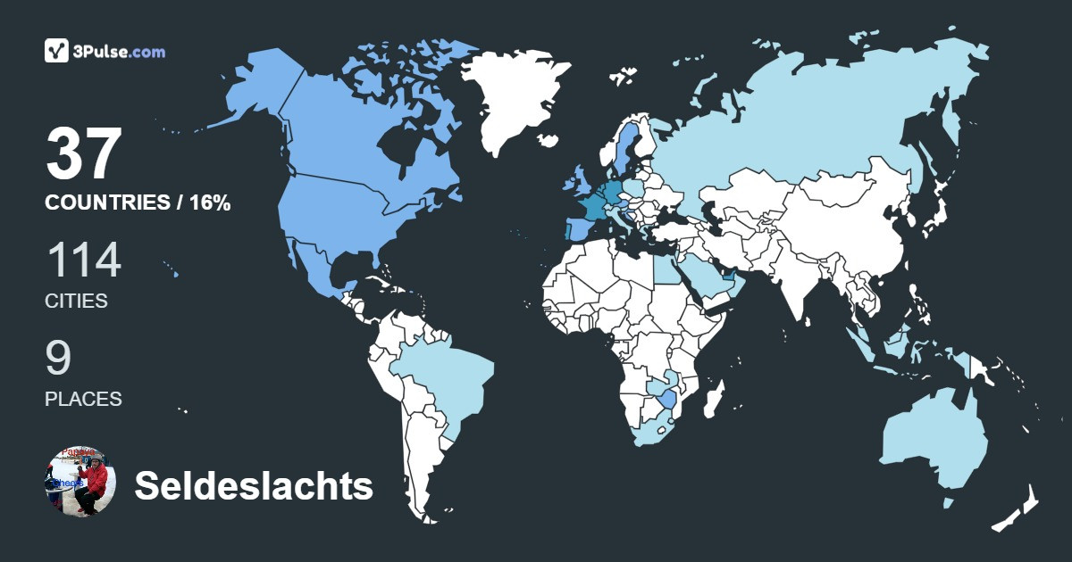 Изображение Карты путешествий Seldeslachts Marc
