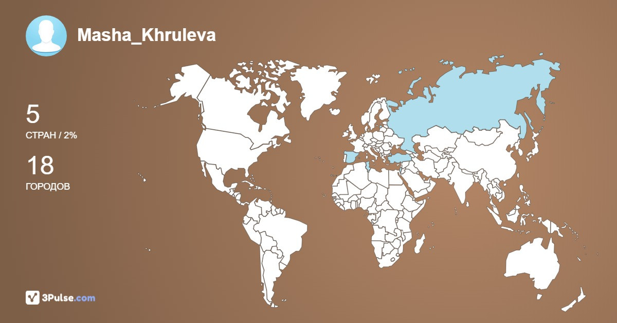 Masha_Khruleva's Travel Map Image
