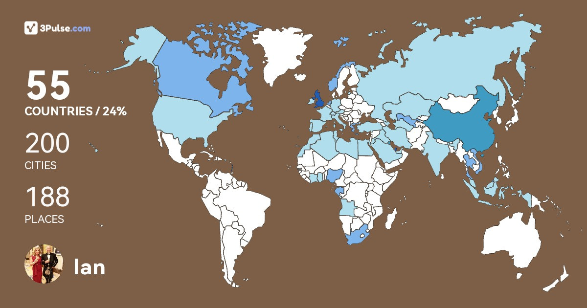 Изображение Карты путешествий Ian Lockhart