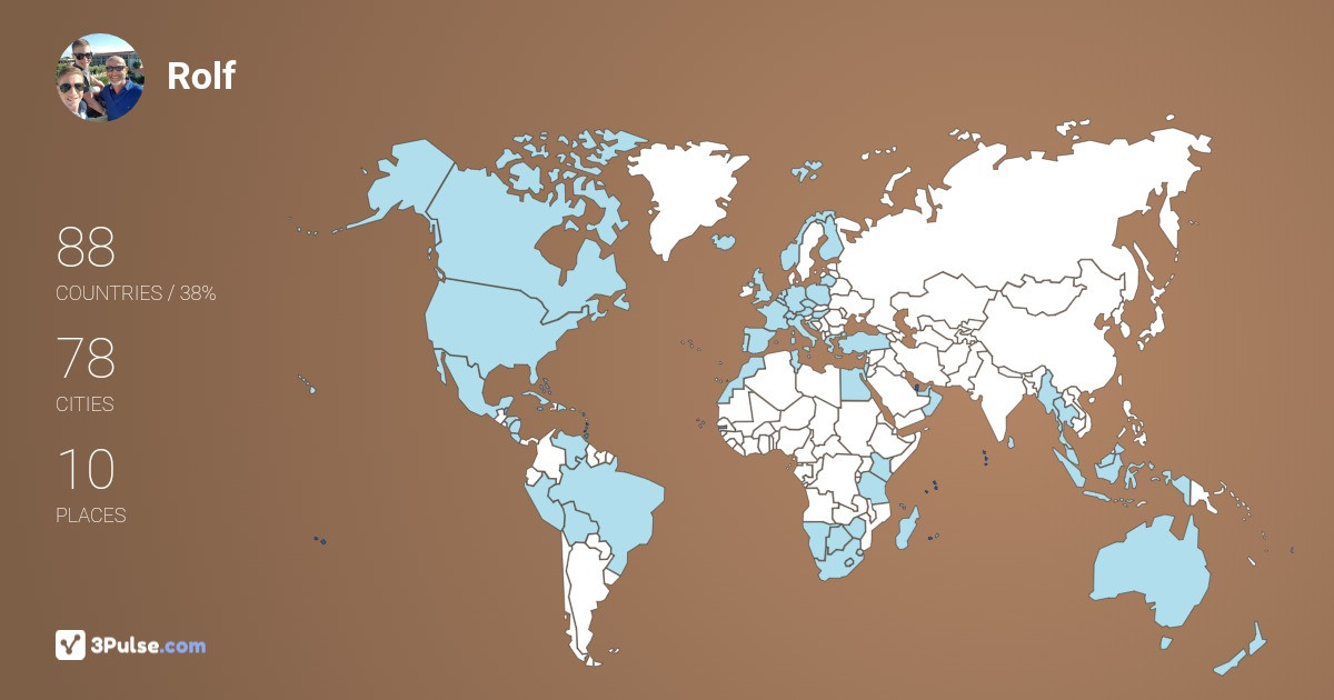 Изображение Карты путешествий Rolf Gerber