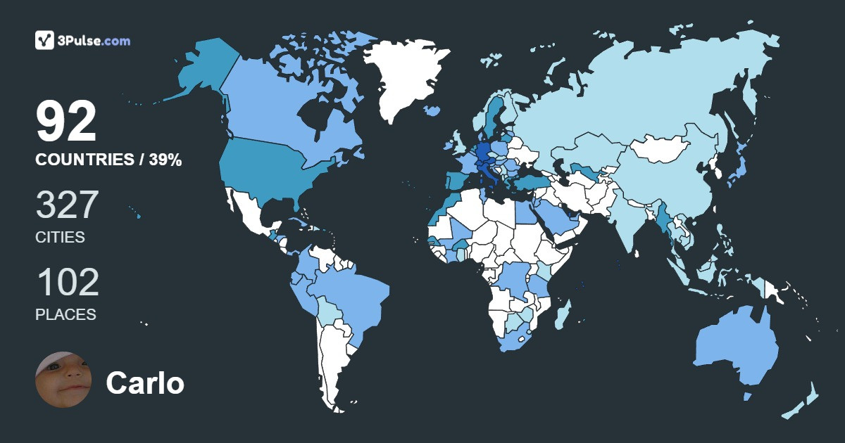 Изображение Карты путешествий Carlo Zanoletti
