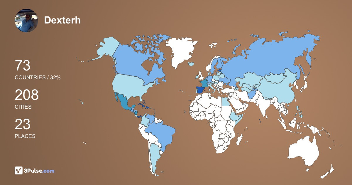 Изображение Карты путешествий Dexterh Gonzalez-Valladares