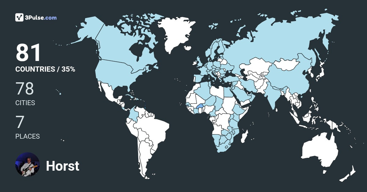 Изображение Карты путешествий Horst Blum