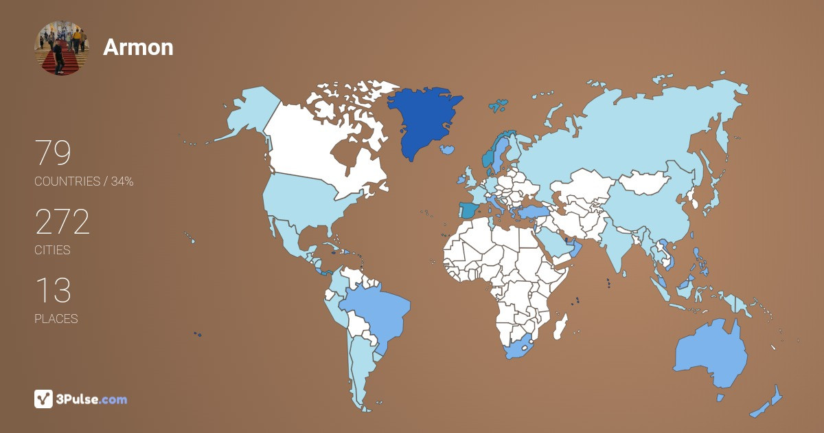 Изображение Карты путешествий Armon Estrada
