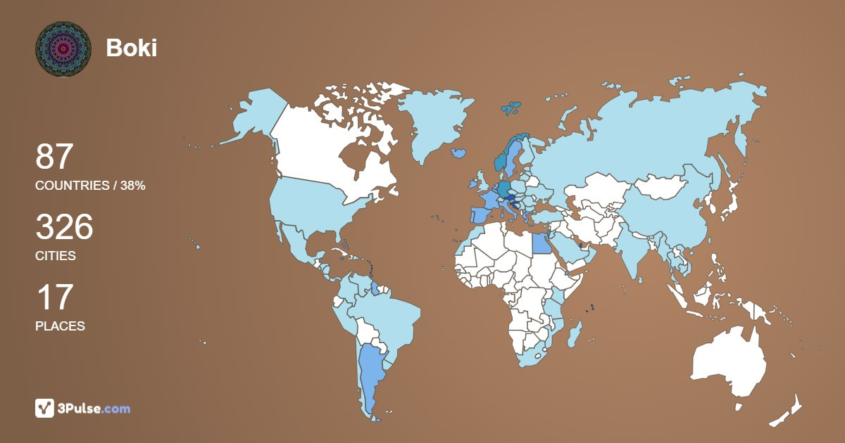 Изображение Карты путешествий Boki Tambacha