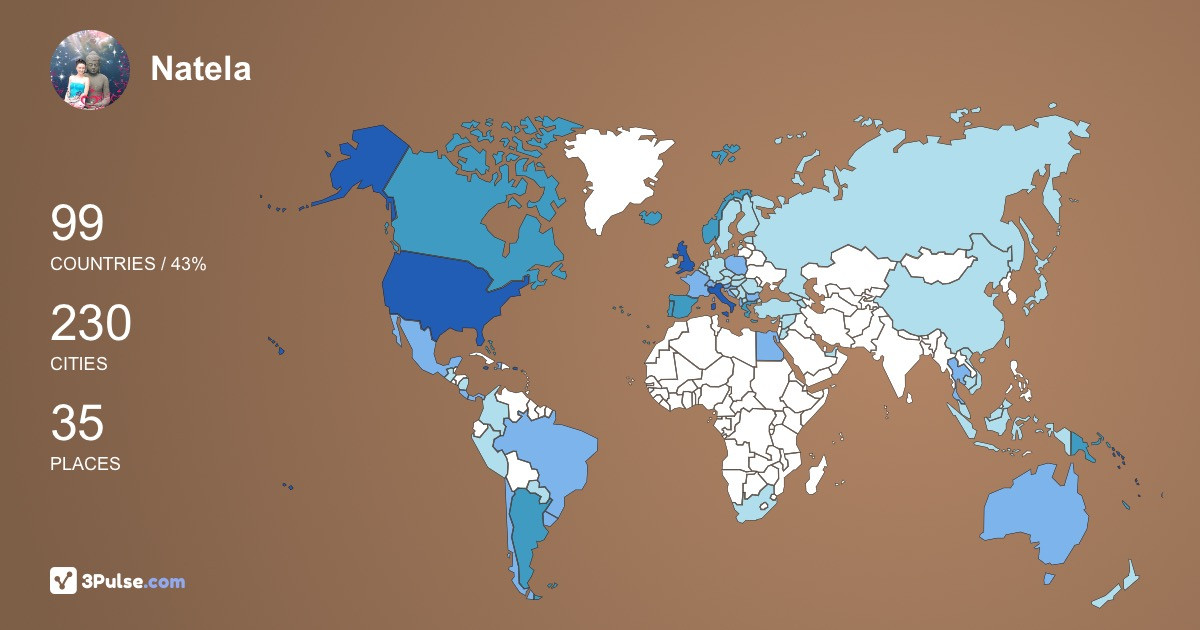 Изображение Карты путешествий Natela Valentin