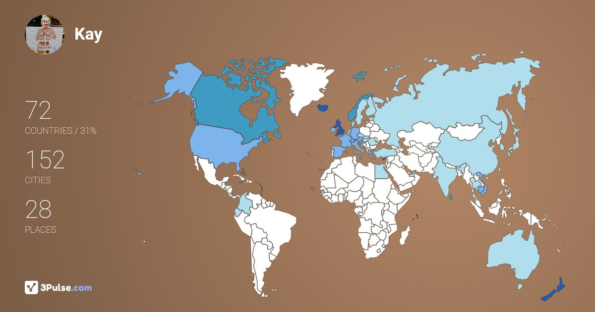 Изображение Карты путешествий Kay Gerken