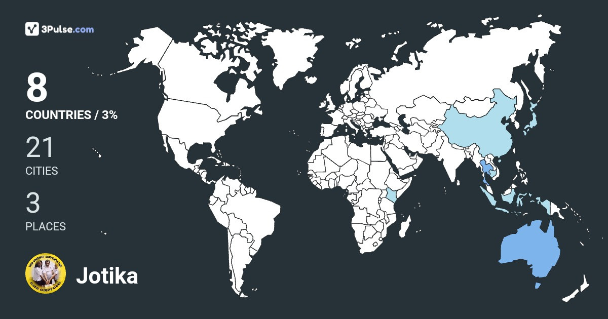 Изображение Карты путешествий Jotika Sharma