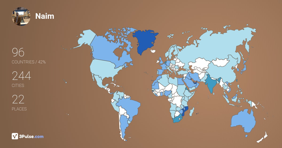 Изображение Карты путешествий Naim Zaidi