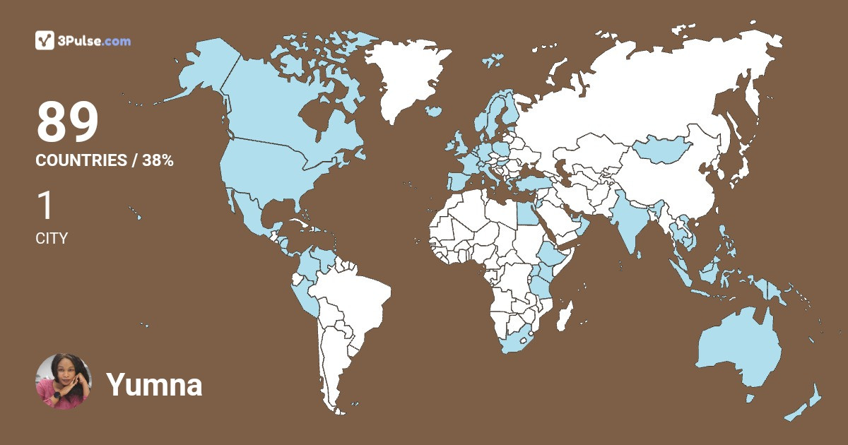 Изображение Карты путешествий Yumna Ibrahim