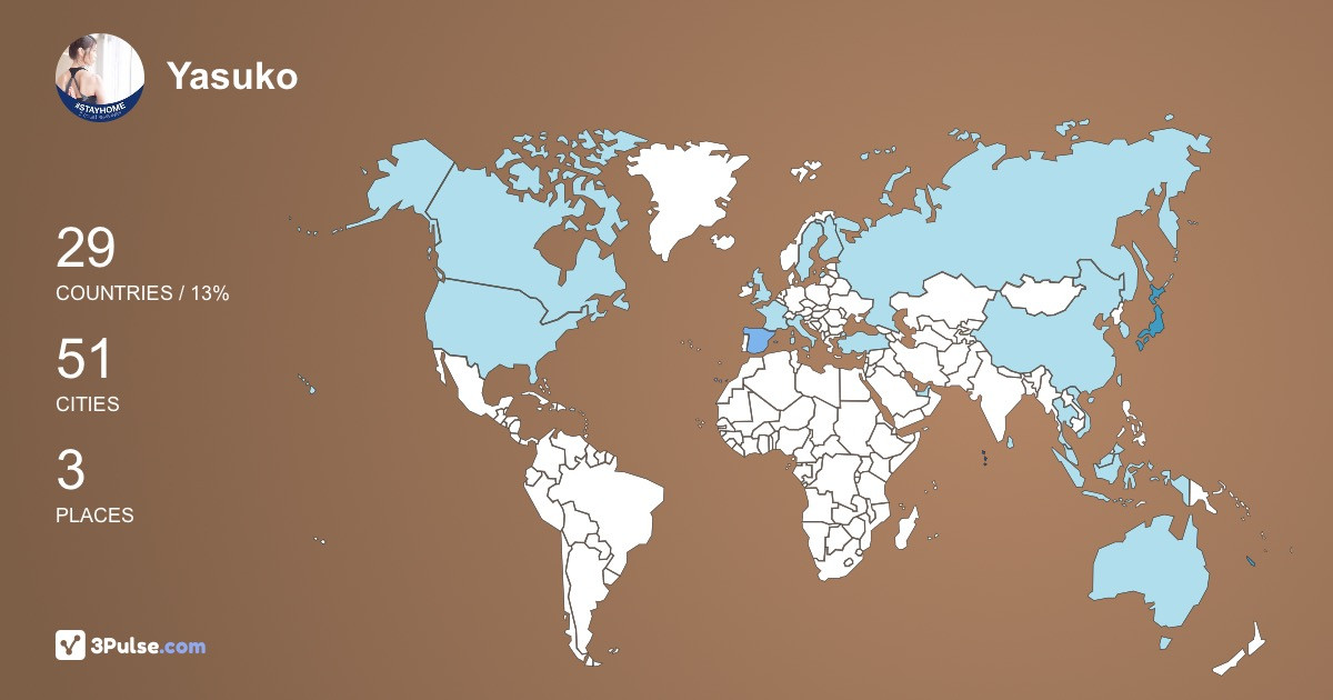 Изображение Карты путешествий Yasuko Otsubo