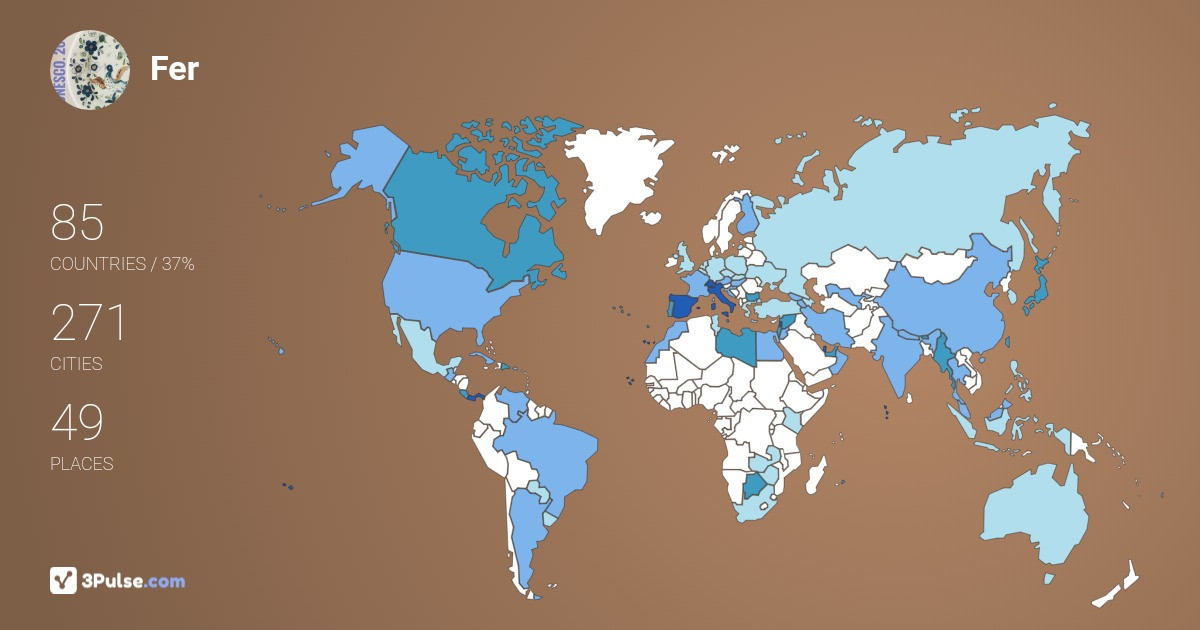 Изображение Карты путешествий Fer Talavera
