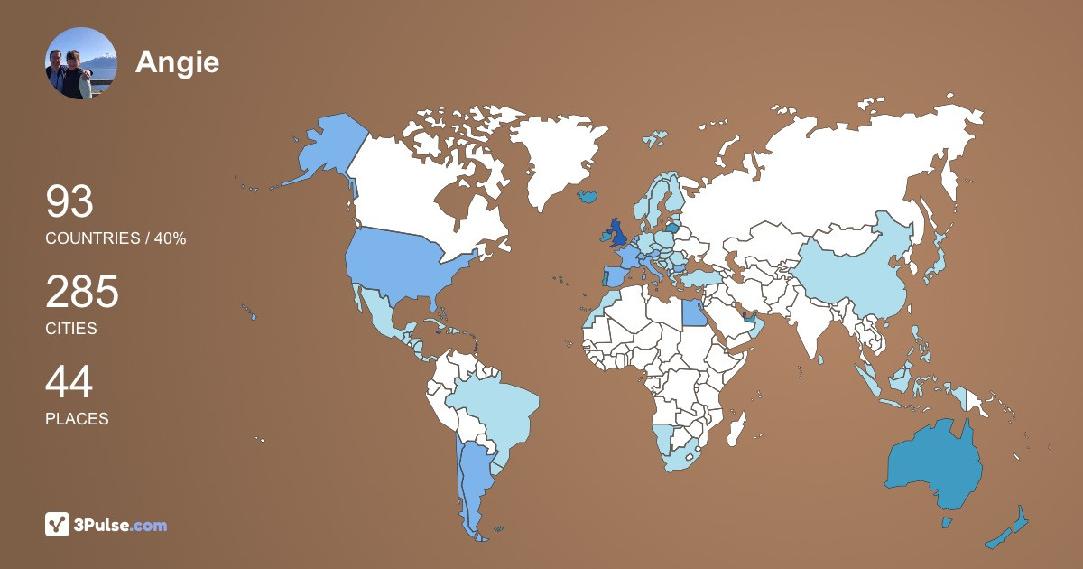 Изображение Карты путешествий Angie Hayes