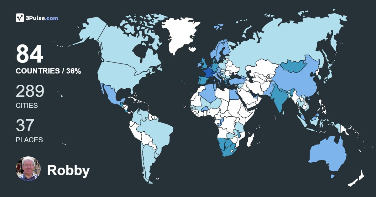 Изображение Карты путешествий Robby Berloznik