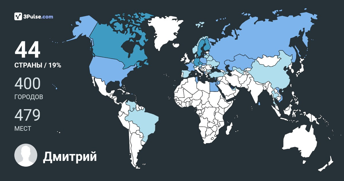 Изображение Карты путешествий Дмитрий Милюков
