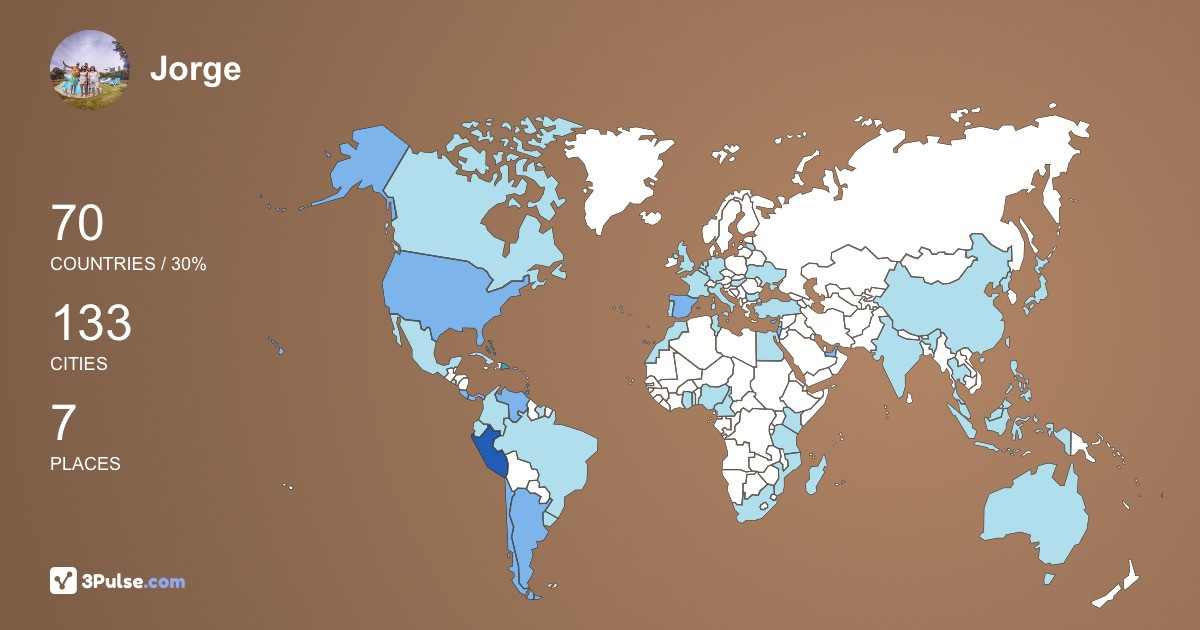 Изображение Карты путешествий Jorge Schanks