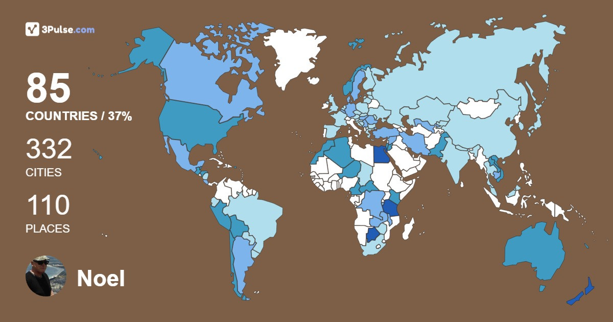 Изображение Карты путешествий Noel Henry