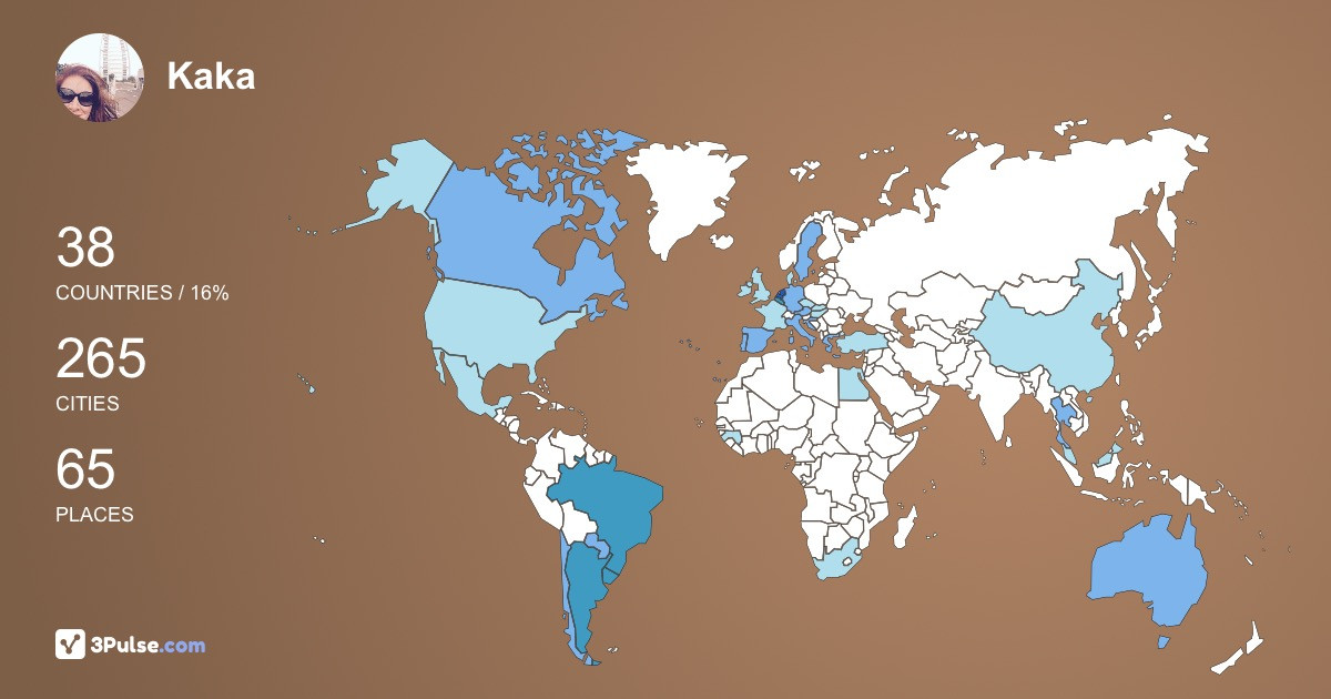 Изображение Карты путешествий Kaka Linea
