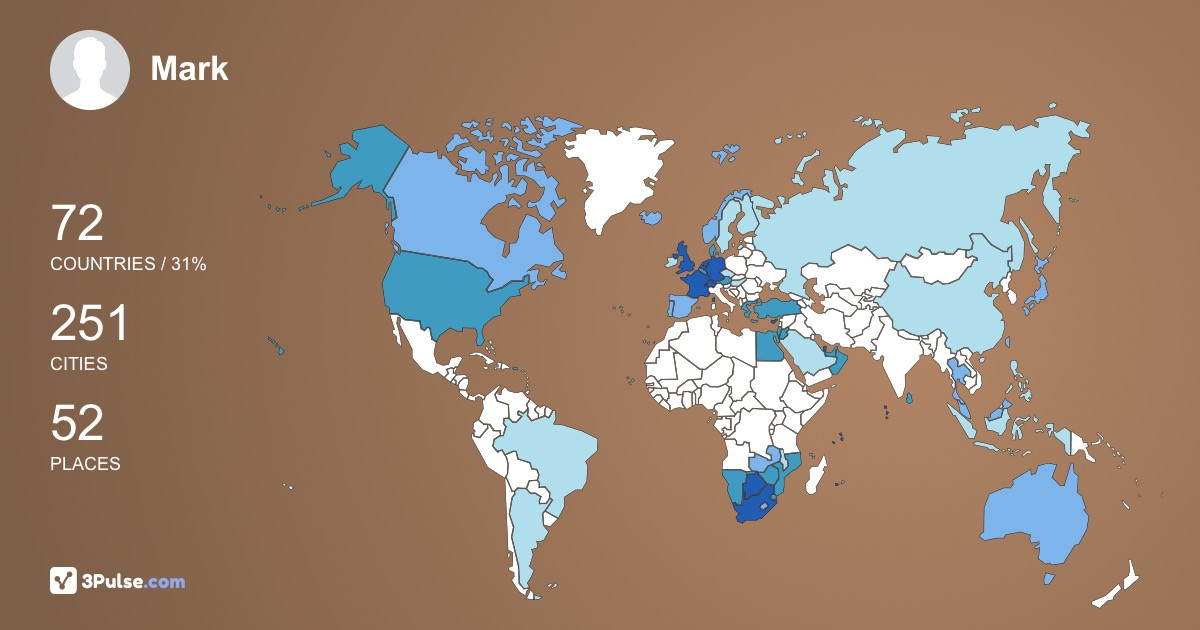 Изображение Карты путешествий Mark Lawrence