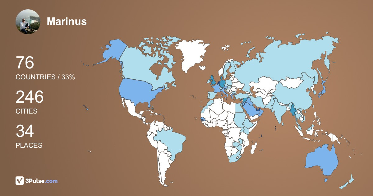 Изображение Карты путешествий Marinus Harder