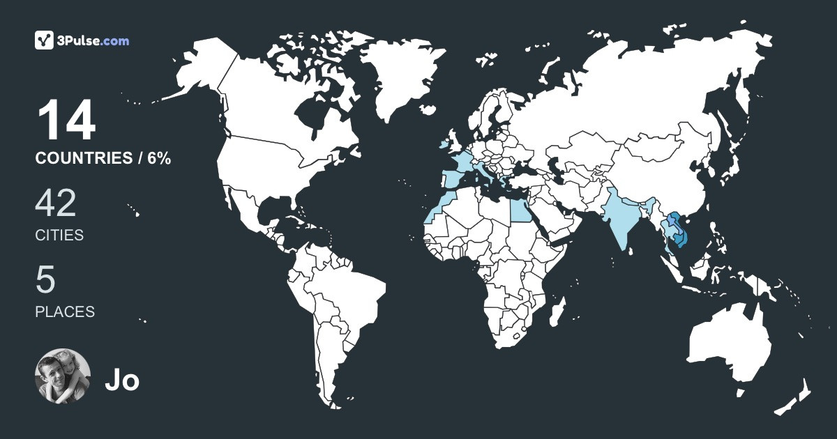 Изображение Карты путешествий Jo Vile