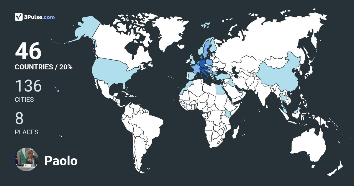 Изображение Карты путешествий Paolo Foglietti