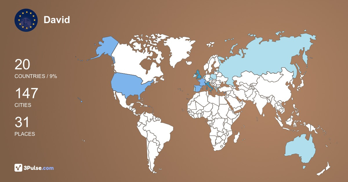 Изображение Карты путешествий David Khachikian