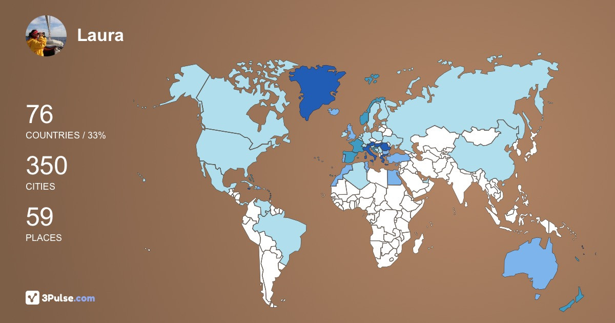 Изображение Карты путешествий Laura Fabbri