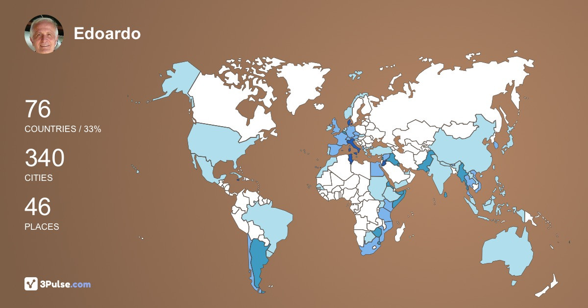 Изображение Карты путешествий Edoardo Flores
