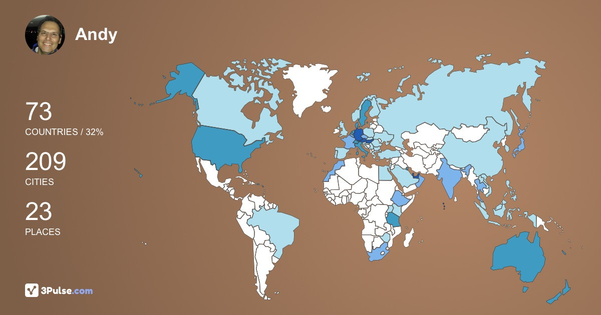 Изображение Карты путешествий Andy Vargoczky