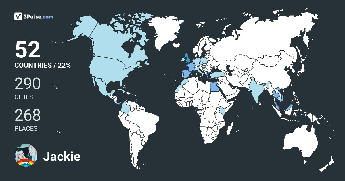 Изображение Карты путешествий Jackie Knight