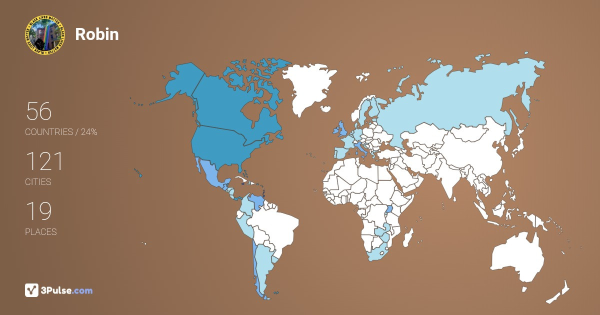 Изображение Карты путешествий Robin Seales