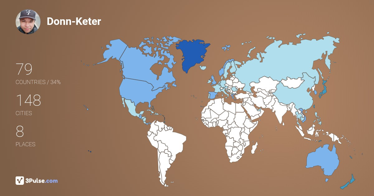 Изображение Карты путешествий Donn-Keter Nadal