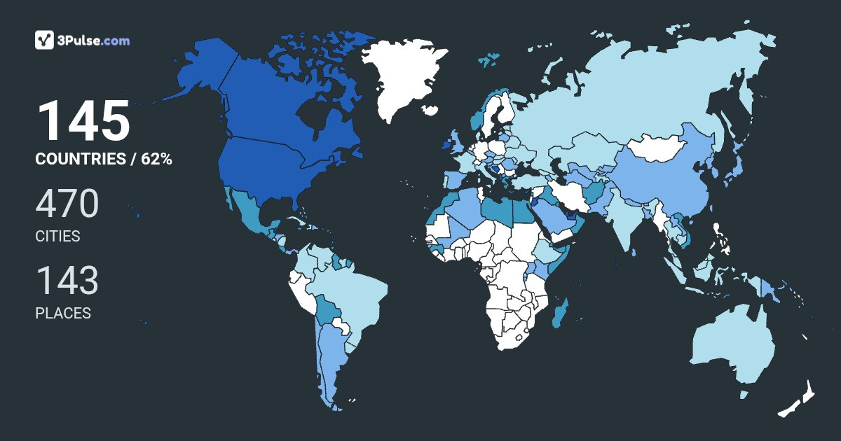 Febreezio's Travel Map Image