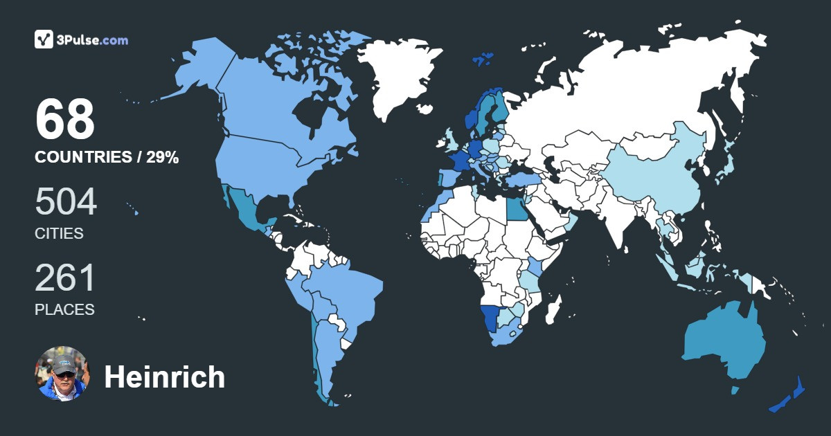 Изображение Карты путешествий Heinrich Schmidt