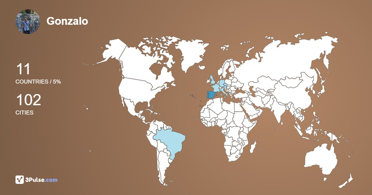 Изображение Карты путешествий Gonzalo Rodriguez-Santiago